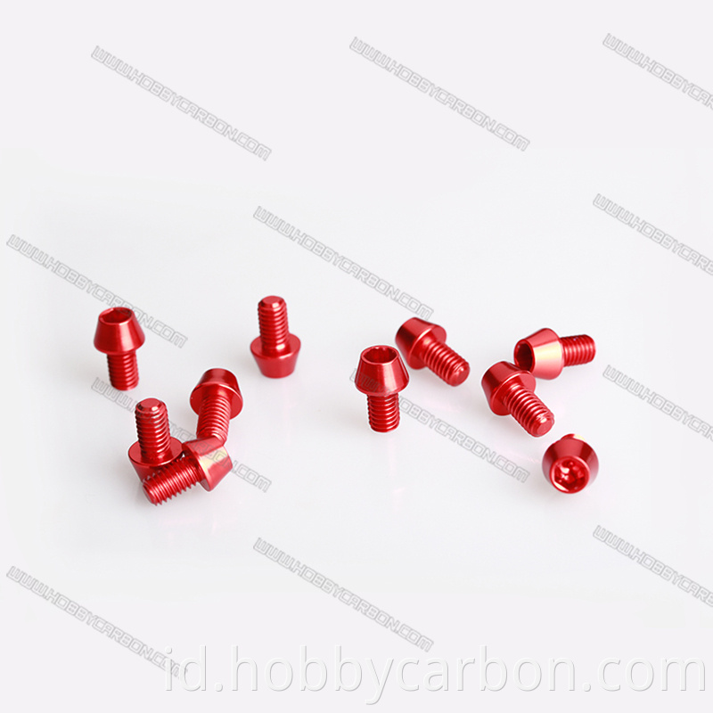 Cone aluminum screw